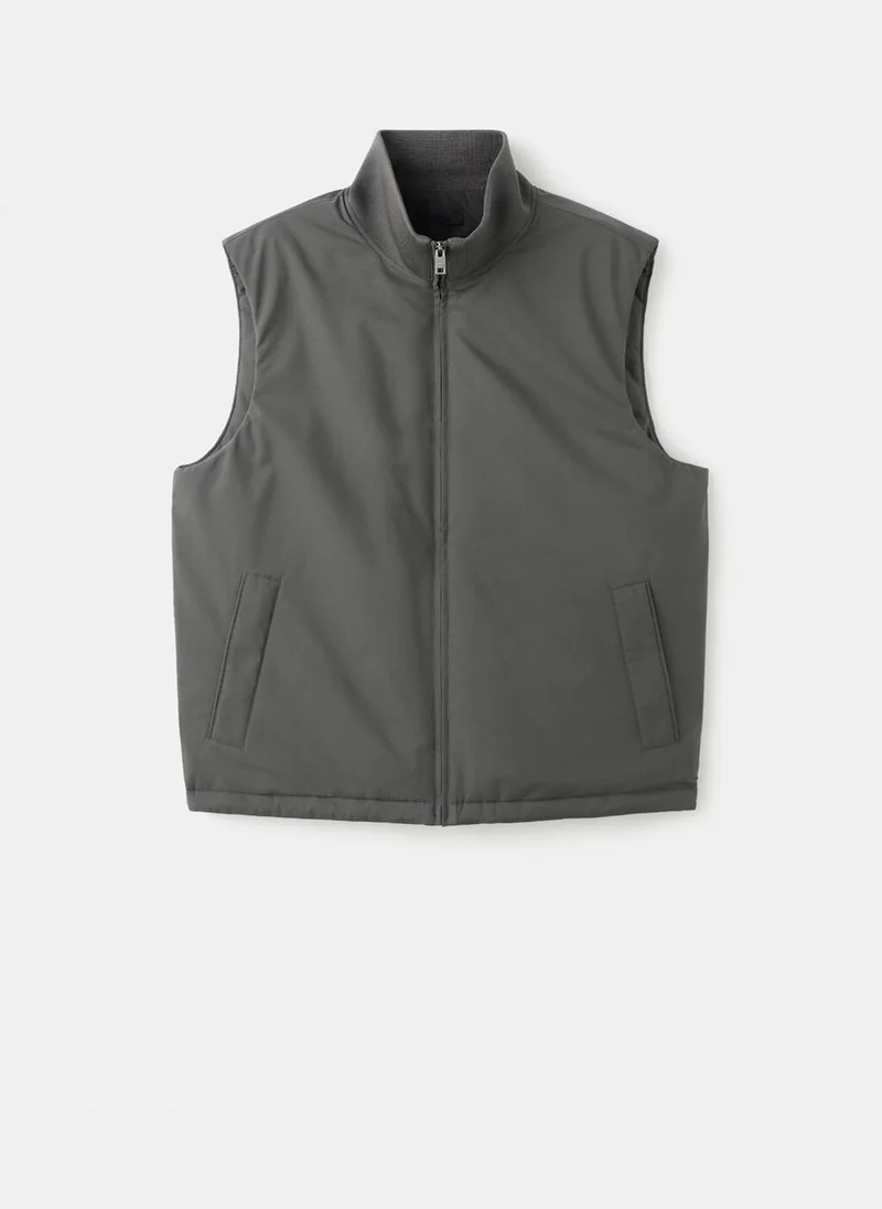 Mango Man  Lightweight quilted gilet for Men | Best Price UAE